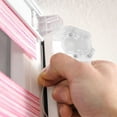 thumbnail image 2 of LEEYNEER 2pcs Wand for Horizontal Blinds Hexagon Shaped Gear Hook Connection, 2 of 6