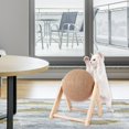 thumbnail image 3 of lionlar Wooden Cat Scratching Ball Protection Funny Wear-Resistant Sisal Rope Interactive Training Toy Pet Supplies Triangle Frame Design M, 3 of 9