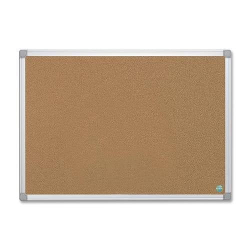 CA031790 MasterVision Earth Cork Board 2x3, Aluminum..