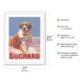 thumbnail image 2 of Suchard Chocolate - Vintage Advertising Poster by Noel Husson c.1900 - Bamboo Fine Art 290gsm Paper (Unframed) 17x22in, 2 of 4