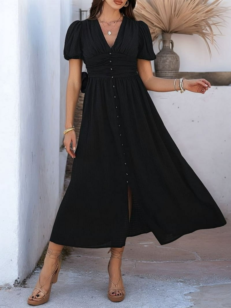 sachin and babi light blue dress Midi Casual Dresses main image 0