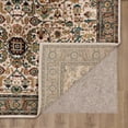 thumbnail image 3 of Mohawk Home Celine Low pile Durable Latex Backed Stain/Fade Resistant Recycled Polyester Area Rug, Linen, 2' x 7', 3 of 6