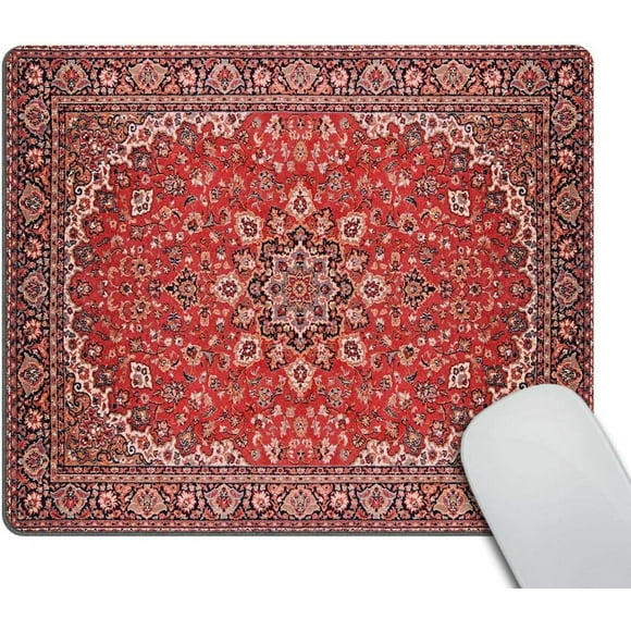 NonSlip Rubber Gaming Mouse Pad Rectangular Rug Mousepad for Computers & Laptops Durable and Reliable Surface for Precision Control Ideal for Gamers and Office Workers