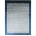 thumbnail image 4 of Rugsotic Carpets Handmade Rugs Hand Knotted Loom Rectangle 6'x9' Light Blue Blue Wool for Indoor Use, 4 of 8