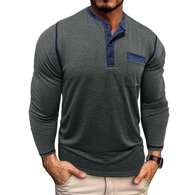 Men's T-Shirt, Solid Color Round Neck Casual Top, Soft Polyester Fabric for Daily Comfort and Versatile Wear