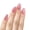 Pink, variant on RAGUPEL Press on Nails Short,Charming Nails Almond Nail Tips,Shiny Standout Look Fake Nails,Light Blue