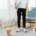 thumbnail image 4 of Correa de perro resistente Cuerda Manos Hombro colgado Doble cabeza Poliéster Cuerda antideslizante para Caminar Perro , Multicolor Colco  Cuerda de correa, 4 of 7