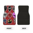thumbnail image 2 of Gokiu The Binding of Isaac Car Floor Mats Set of 4 Universal Fit Automotive All-Weather Mats with Non-Slip Rubber Backing for SUV, Sedan, Van Car Accessories, 2 of 7