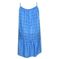 thumbnail image 4 of DYMADE Casual Kaftan Mini Short Skirts Women Swing Floral Loose Sling Dress, 4 of 7