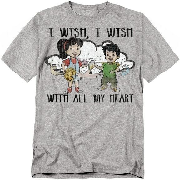 Dragon Tales T-Shirt I Wish With All My Heart Unisex Graphic Tee For Men & Women