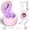 Pink, variant on Dental Ultrasonic Retainer Cleaner Machine, 45kHz Dental Cleaning Pod with 2 Modes, Digital Timer & 200ML Capacity for Denture, Mouth Guard, Aligner, Night Guard, Braces, Toothbrush Head & Jewelry