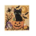 thumbnail image 2 of Owl & Halloween Hanging Ornament Set - Sparkling Diamond Painting Kit, A, 2 of 5