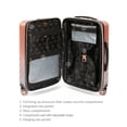 thumbnail image 4 of iFLY Elite 2-Piece Expandable Hardside Spinner Luggage Set, with TSA Lock, 20" Carry-on and 28" Checked Luggage, Rose Gold, 4 of 8