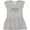 AC-Heather Grey, variant on Inktastic Accountant in Training Accounting Girls Baby Dress