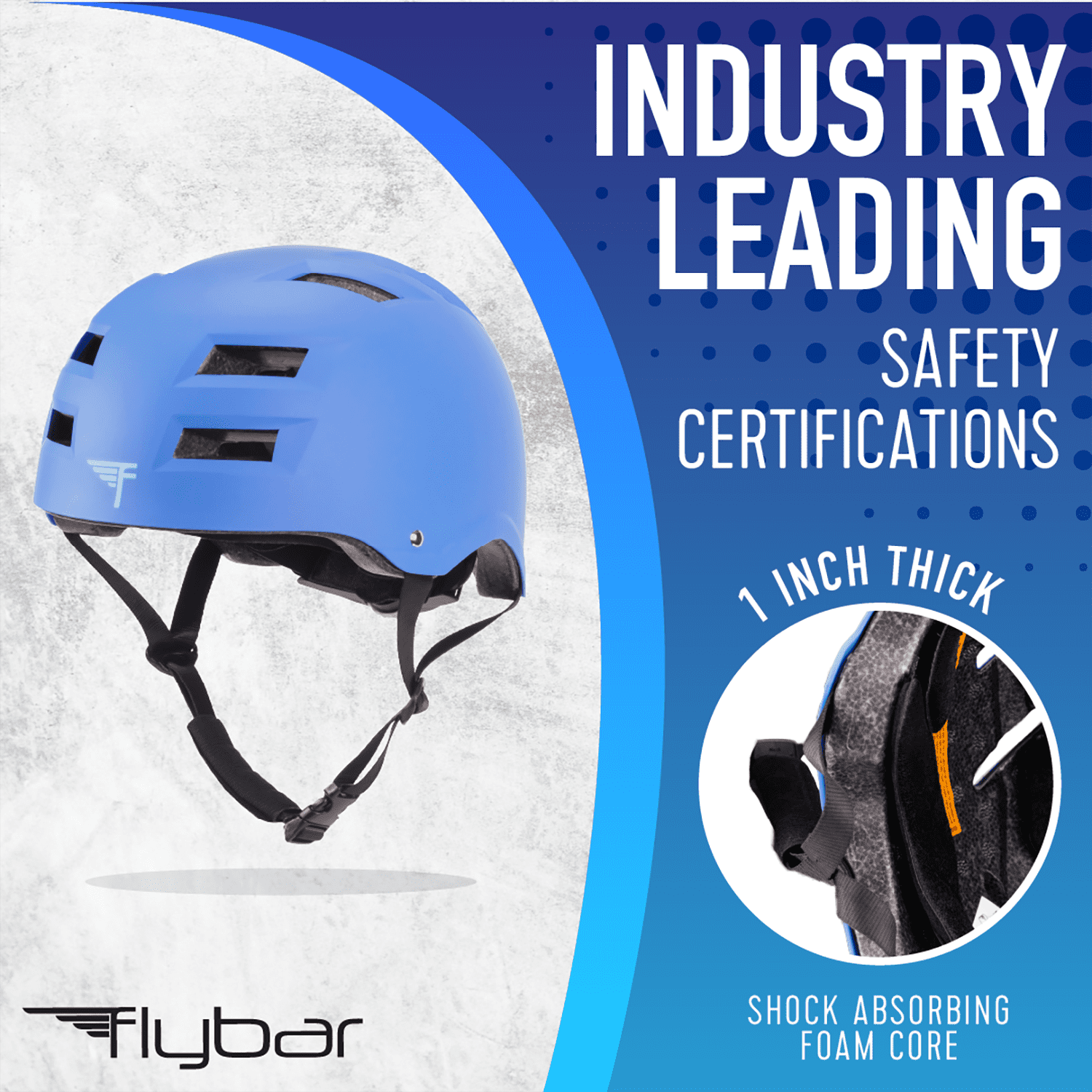 Flybar Multi Sport Skateboard and Bike Helmet, for Kids and Adults, Ages 6+, Teal, s/m