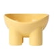 thumbnail image 3 of Comedero para gatos, bebedero elevado para mascotas, comedero para cachorros, plato de agua para gatos amarillo, 3 of 7