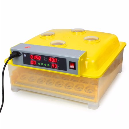 XtremepowerUS 48CT Egg Incubator Automatic Temperature Control (Best Incubator For Leopard Gecko Eggs)