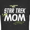 thumbnail image 2 of Junior's Star Trek: The Original Series Original Mom  Graphic Tee Black Small, 2 of 3