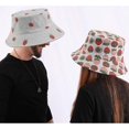 thumbnail image 2 of Sombrero de cubo unisex impreso reversible de doble cara al aire libre sombrero para el sol para mujeres hombres adolescentes verano, 2 of 2