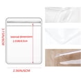 thumbnail image 2 of Bolsas para Joyería GSXRB 100PCS PVC Bolsitas con Cierre 6x8 cm, 2 of 7