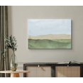 thumbnail image 2 of wall26 Canvas Print Wall Art Watercolor Style Yellow &amp; Green Valley Landscape Wilderness Nature Illustrations Impressionism Rustic Scenic Pastel for Living Room, Bedroom, Office - 16"x24&quo, 2 of 5
