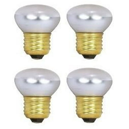 Walmart Lava Lamp Bulb HC Lighting - R14 Reflector 40-Watt 120V/130V Dimmable E26 Standard Screw Base 40W Frosted Lava lamp and Reflector Bulb (4/PK) ()