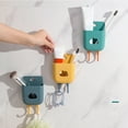 thumbnail image 2 of Universal Remote Control Holder with Hooks for Kitchen Bathroom TV Air Conditioner Organization, 2 of 4