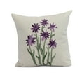 thumbnail image 2 of Simply Daisy, 16 x 16inch,Daffodils Decorative Pillow,Rust, 2 of 2