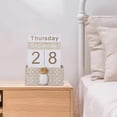 thumbnail image 4 of Calendario Creativo Elegante de para El Adorno l Dormitorio para hogar Del perfecl Calendario perpetuo, 4 of 7