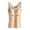 Beige, variant on Thermal Underwear Top for Women - Sleeveless V-Neck Vest with Built-In Bra -Lined Warm Layer Winter Tank Top Soft Thermal Top for Cold Weather
