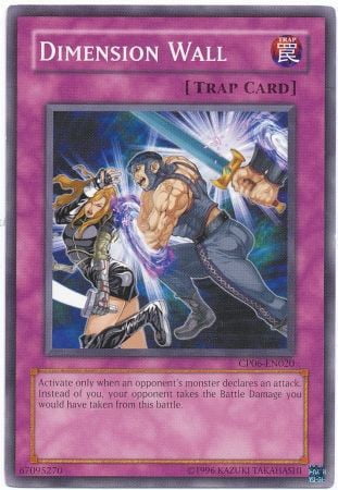 YuGiOh Champion Pack: Game 6 Dimension Wall CP06-EN020