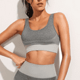 thumbnail image 5 of WQD 2 Pack Yoga Sports Bras for Women High Impact Padded Wirefree Seamless Support for Yoga Running Training Gym Workouts, 5 of 7
