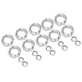 thumbnail image 4 of 10Pcs Bird Parrots, Outdoor Fly Training Activity Jewelry Box Latch Leg Ring Swings Small Chest Latches Opening Clip Accessories 6, 4 of 7