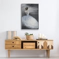 thumbnail image 6 of Off in the Distance Framed Premium Gallery Wrapped Canvas - Ready to Hang - 27 x 41 - Silver Floating Frame, 6 of 9