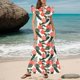 thumbnail image 3 of WILLBEST Vestido Informal De Mujer Para Uso Diario, Vacaciones, Casa, Diseño Fluido De Línea A Con Detalle Floral Estampado Para Primavera, Verano Y Otoño., 3 of 3