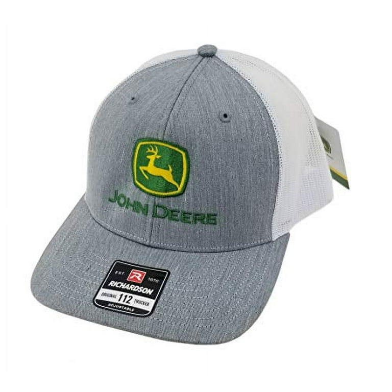 John Deere Richardson Gray Hat Cap LP76203 Walmart