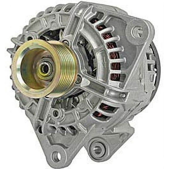 New 12 Volt 120 Amp Bosch Alternator Compatible with 2004-2008 Case IH JX1085C JX1095C Farmall 85C 95C New Holland TN85A TN95A TN95DA 4.5L Diesel 47129299 0-124-515-120 0124515120 4-Cyl