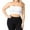 White, variant on Women's Strapless Bralette Non Padded Plus Size Bandeau Seamless Tube Top