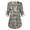 A-Yellow209, variant on Women's Plaid Half Zip Blouse Roll Tab Sleeve Casual Daily Work Tunic Shirt