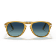 thumbnail image 6 of Persol Men's PO0714SM Steve McQueen Aviator Sunglasses, Opal Yellow/Blue Gradient Polarized, 54 mm, 6 of 6