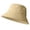 Khaki-M, variant on Lispipm Hot Summer Bucket Hat for Women Men Trendy Cotton Sun Hats for Beach Fishing Outdoor Vacation Boonie Caps Black