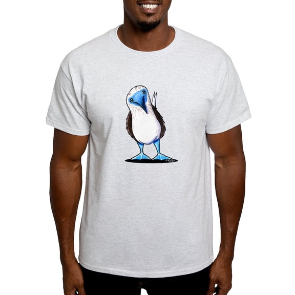 CafePress - Blue Footed Booby Light T Shirt - Men's Classic Graphic T-Shirt
