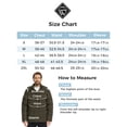 thumbnail image 4 of Wantdo Men's Recycled Winter Coat Hooded Winter Jacket Waterproof Puffer Jacket Army Green XL, 4 of 9