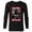 Black, variant on Darth Vader Don’t Think I Didn’t See That Funny - Long Sleeve T-Shirt for Men - Customized-Navy