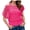 Pink, variant on 80s Costumes Women Casual Costumes Fishnet Neon T-Shirt 2PCS