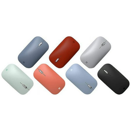 Microsoft - Modern Mobile Wireless BlueTrack Mouse - Pastel Blue
