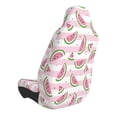 thumbnail image 2 of Wukai Watermelon Full Set Car Seat Covers with Soft Padding Universal Auto Front Seats Protector and Cushion Mat, 2 of 5
