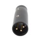 thumbnail image 4 of RCA to XLR Adapter Zinc Alloy Gold Plated RCA Male to XLR Male Adapter for Guitar Mixer Microphone, 4 of 4