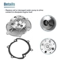 thumbnail image 3 of Unique Bargains Water Pump Replacement AW5103 for Buick LaCrosse 2005-2008 for Chevrolet Impala 2012, 3 of 7