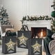thumbnail image 5 of QRTDXP 41 * 30 * 18cm Grey Xmas Gift Bags,4pcs Large Star Christmas Tote Bags for Presents,Reusable Non-woven Bag, 5 of 5